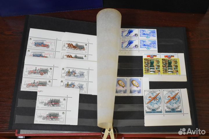 Альбом с марками в шубере