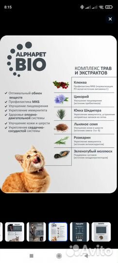 Сухой корм для кошек