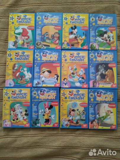Популярные мультфильмыWalt Disney, Marvel на DVD