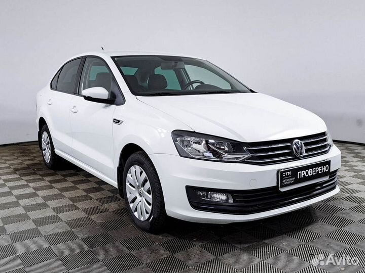 Volkswagen Polo 1.6 AT, 2019, 78 000 км