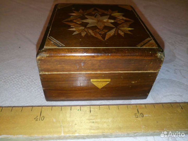 Шкатулка деревянная СССР