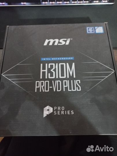 Материнская плата MSI H310M PRO-VD plus