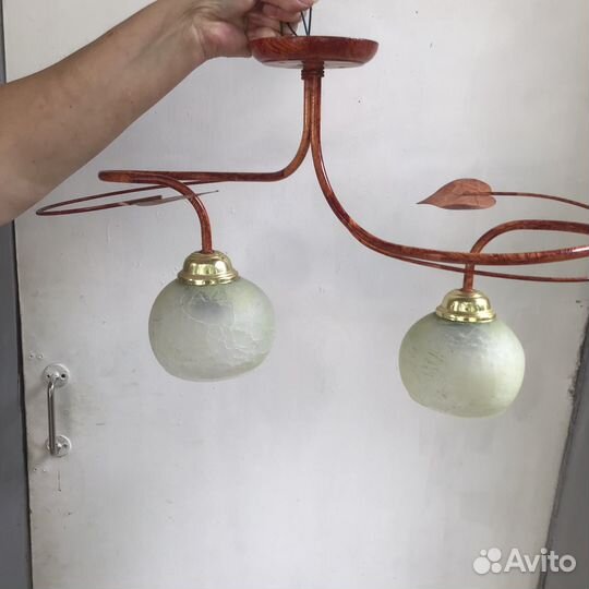 Люстра потолочная подвесная бу