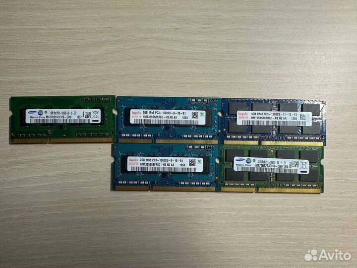 Оперативная память ddr3 sodimm
