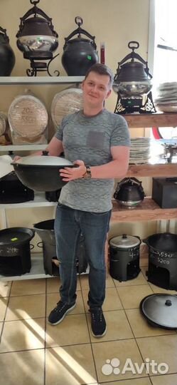 Казаны чугунные узбекские 2,5-50 литров