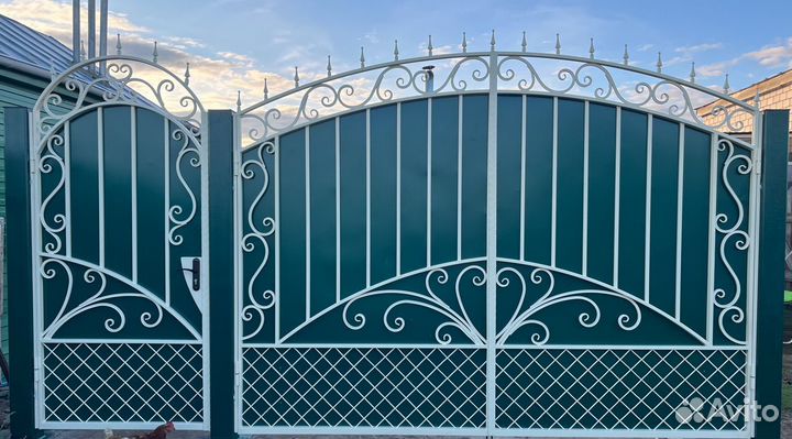 Кованые ворота
