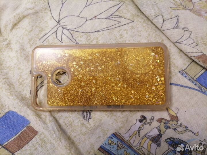 Чехол золотой на хонор 7а про