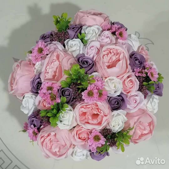 Мыльные розы букеты