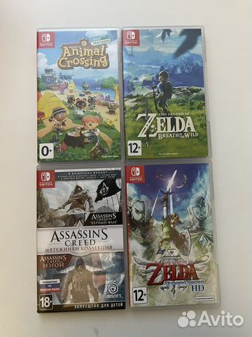 Игры для Nintendo Switch купить в Москве | Электроника | Авито