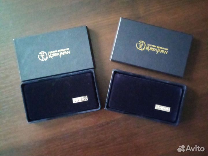 Наборы монет Южной Кореи. Футбол чм 2002г