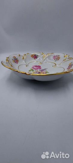 Антикварная фруктовница Jlmenau graf VON henneberg