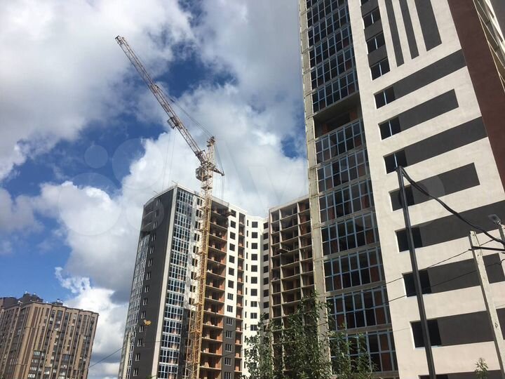 1-к. квартира, 52,5 м², 17/18 эт.