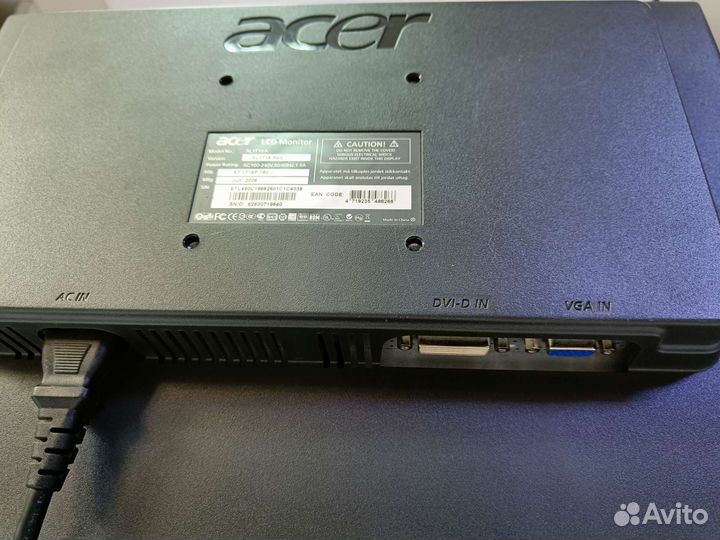 Монитор Acer AL1716