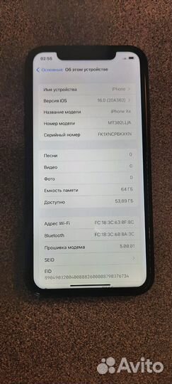 Apple iPhone xr 64gb