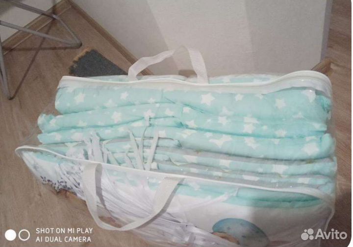 Комплект постельного белья в детскую кроватку