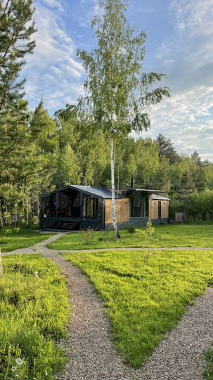 Дом 90 м² на участке 3 га