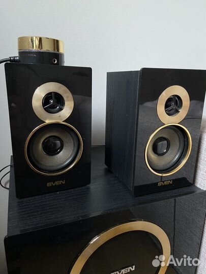 Акустическая система sven 2.1 Sven MS-1085 gold