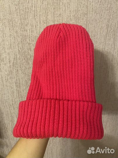 Шапка розовая