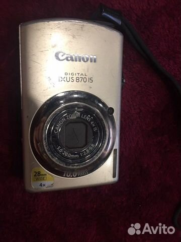 Компактный фотоаппарат Canon
