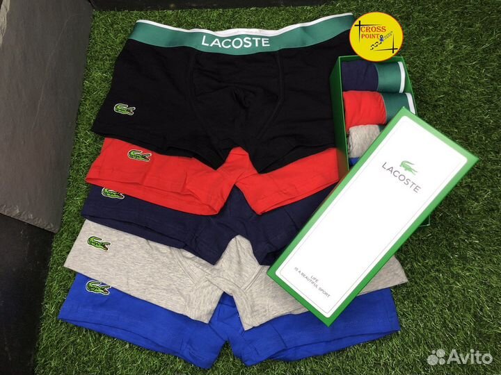 Трусы боксеры lacoste