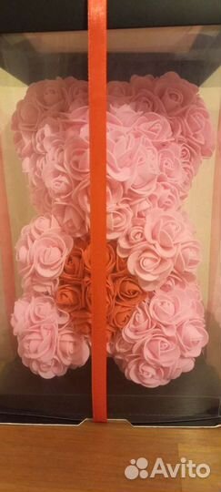 Мишка из роз