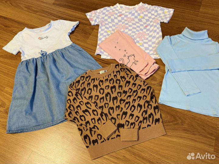 Вещи на девочку 110-116