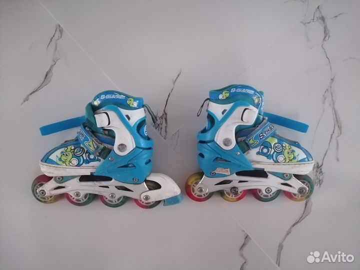 Роликовые коньки детские раздвижные