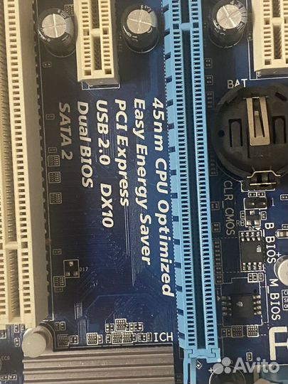 Материнская плата gigabyte