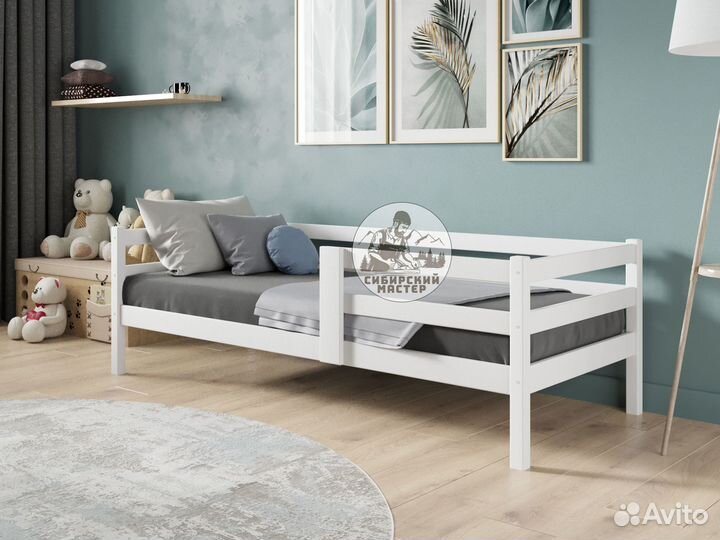 Кровать детская массив сосны