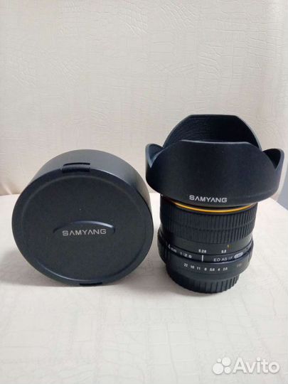 Объектив для canon Samyang 14mm f/2.8 ED AS IF UMC