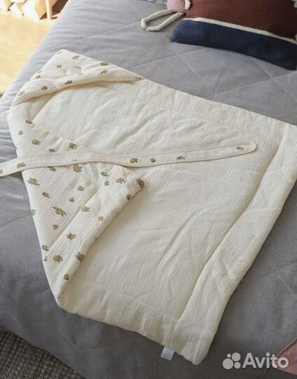 Конверт плед на выписку муслин