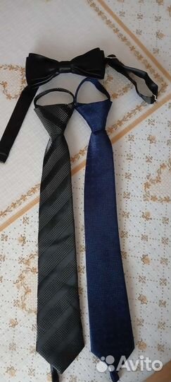 Галстуки, бабочка