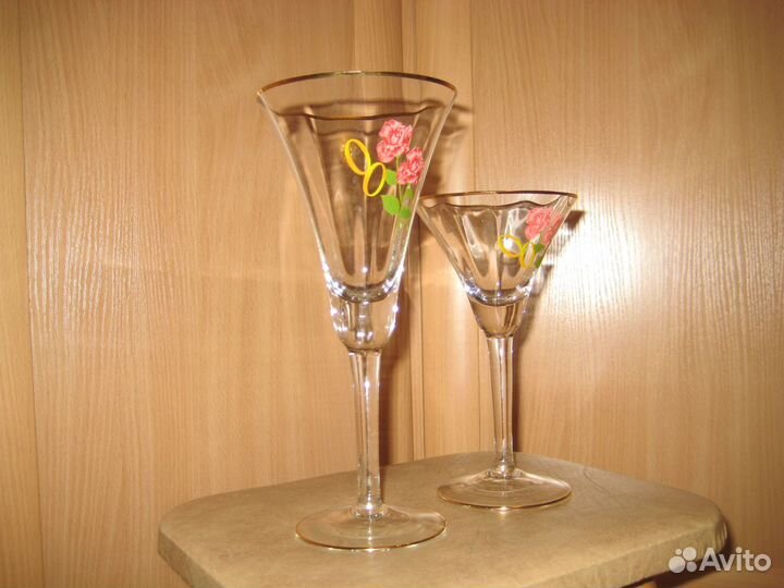 Два свадебных фужера