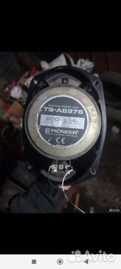 Колонки pioneer овалы