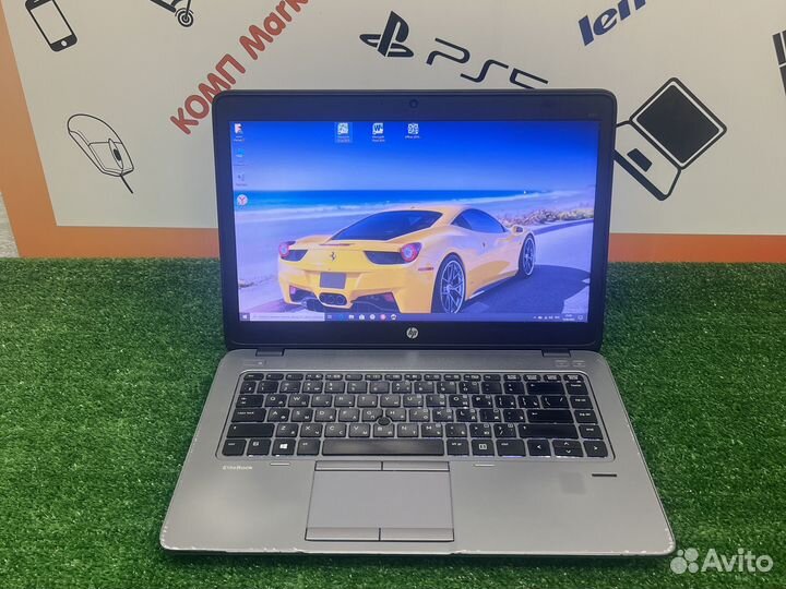 HP EliteBook 840 core i5/озу 8 Гб/SSD240 гб