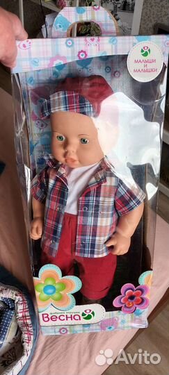 Кукла пупс большой