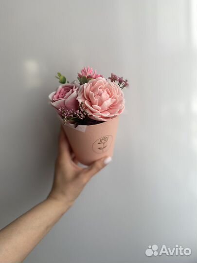 Букет из мыла