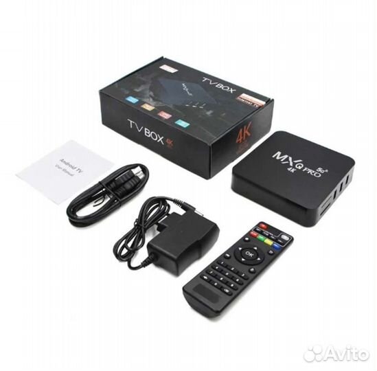 TV приставка Андройд тв MXQ PRO 4K