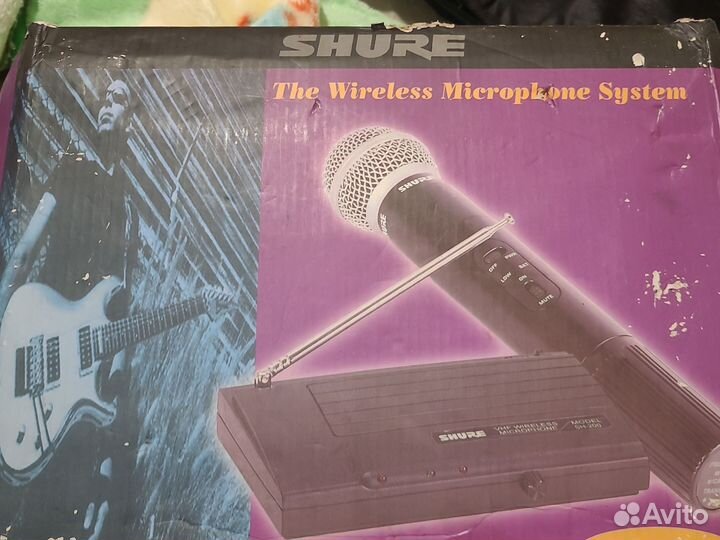 Радиомикрофон shure SM 58