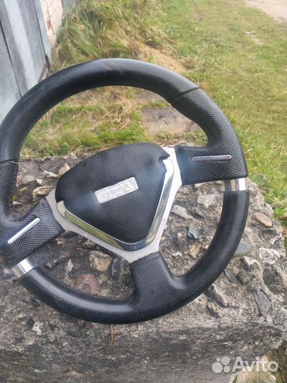 Спортивный руль на ваз