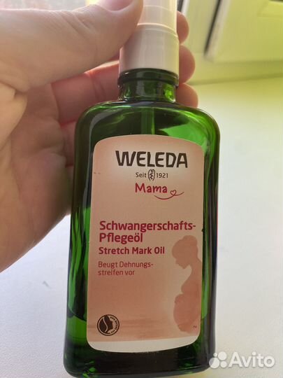 Weleda масло от растяжек