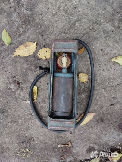 Насос автомобильный ножной