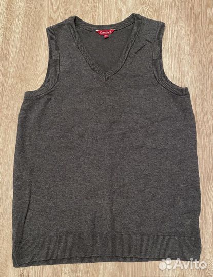 Жилетка школьная, размер 158