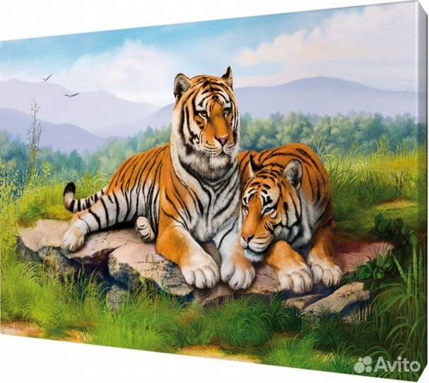 Печать на холсте