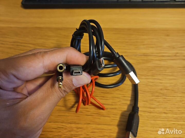 Кабели-mini USB, micro USB,удлинитель miniJack3.5