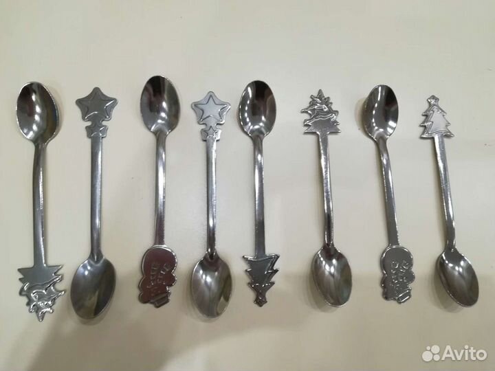 Набор новогодних чайных ложек