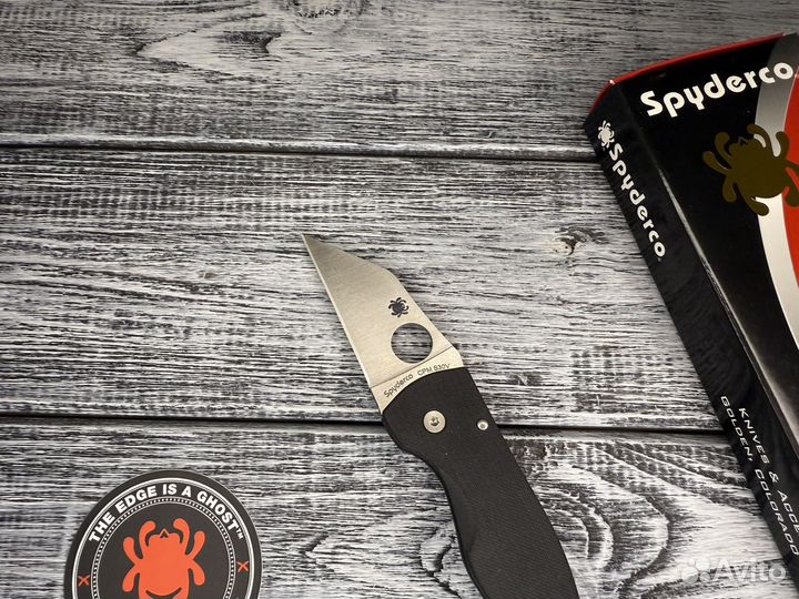 Spyderco Microjimbo C264GP Black G-10 S30V