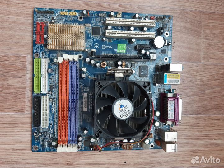 Старая материнская плата gigabyte ga-k8nmf-9