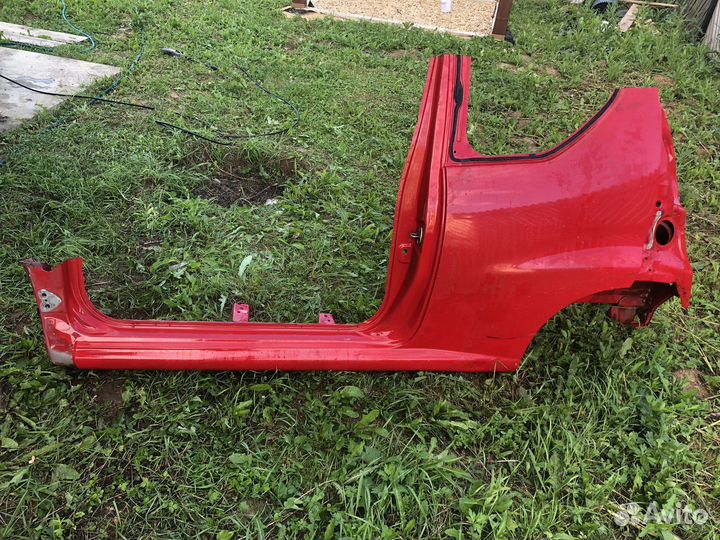 Крыло заднее четверть 3d Пежо 107, Ситроен С1