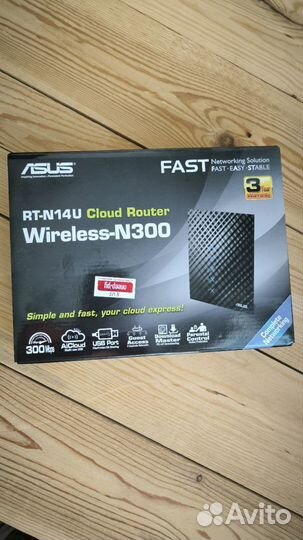 Wifi роутер asus rt-n14u